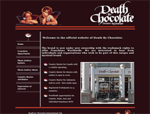 Tablet Screenshot of deathbychocolatefranchise.com